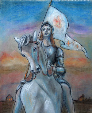 Jeanne d'Arc 2008 pastel
