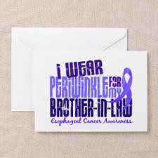 Wear Periwinkle 6.4 Esophageal Cancer Greeting C for