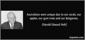 More Harold Edward Holt Quotes