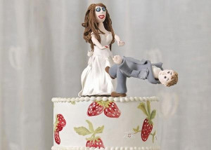 Les gâteaux de divorce de la pâtissière britannique Fay Millar.