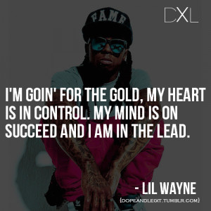 Here are some Lil Wayne quotes for your myspace or facebook, wherever ...
