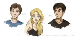 Divergent Character: Tris, Tobias, Caleb