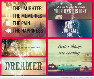 My Inspirational Quotes Collage