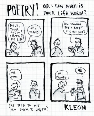 True story, as told to me by John T. Unger during our Art Heroes ...