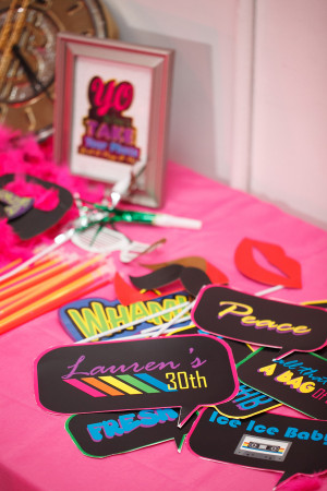 80s Themed Adult Birthday Party