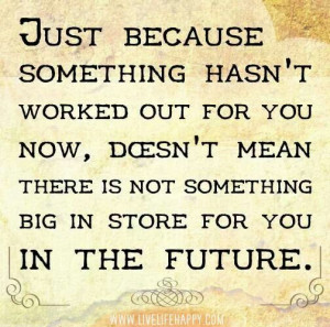 Look forward to the future!