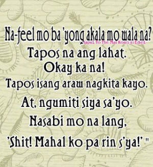 Tagalog Love Quotes Mahal ko parin siya