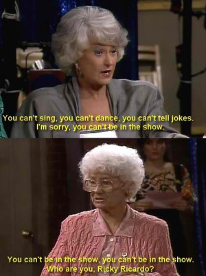 ... Funny I Love Lucy Quotes, Haha D, Lucy Humor, The Golden Girls, Ricky