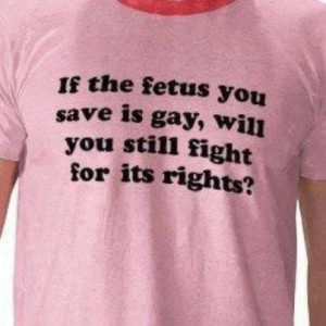 Save Gay Fetus