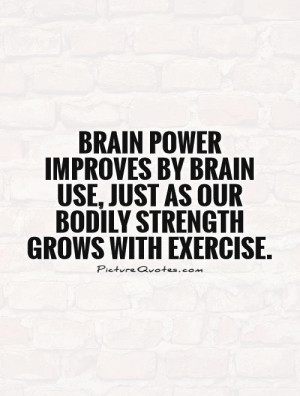 Brain Power Quotes