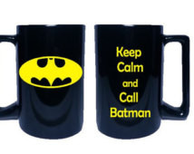 ... Keep Calm and Call Batman - Double sided - Funny Mug - Coffee Mug