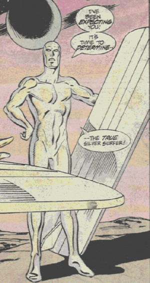 SILVER SURFER imposter