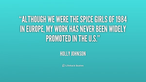 Quotes by Holly Johnson