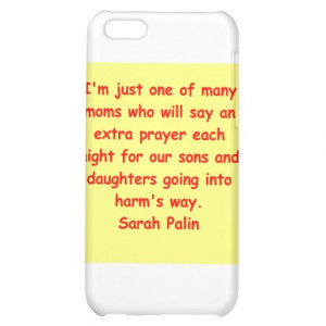 great Sarah Palin quote iPhone 5C Covers