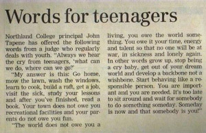 Words from a principal to young people. I NEED my students to hear ...