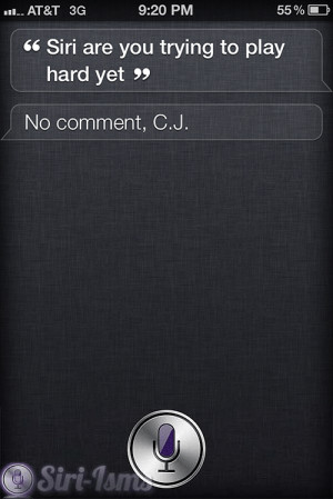 Siri Are You Playing Hard To Get? ~ Funny Siri Sayings
