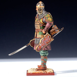 Khan Ogedei Holding Sword