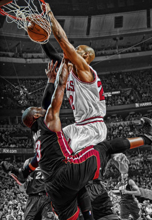 ... enough, you can see that Dwyane Wade signed this poster for his son