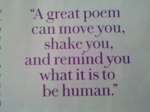 It's national poetry month!