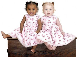 View Full Version: Bi-Racial Twins