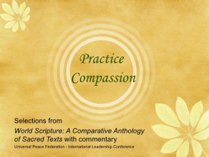 Compassion Quotes from World Scripture