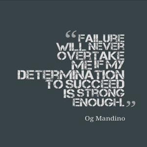 quotes about determination and hard work