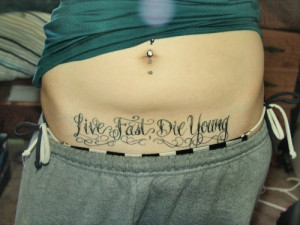 Live Fast Die Young Tattoo
