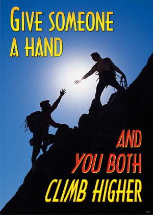 Give someone a hand… ARGUS® Poster