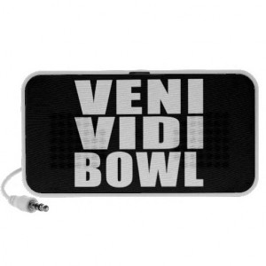 Funny Bowling Quotes Jokes : Veni Vidi Bowl Mp3 Speakers