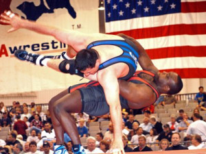 wrestling flip army olympics