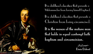 Denis Diderot on indoctrination.. by rationalhub
