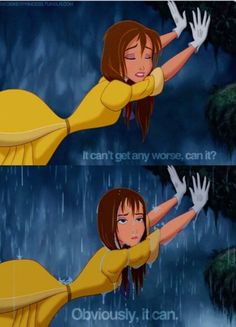 Disney : Tarzan : Disney love : Jane: quote : it cant get any worse ...