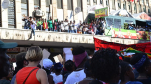 The march was attended by a wide range of South Africans and migrants ...