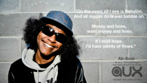 Ab Soul Quotes 20 best rap lyrics of 2012