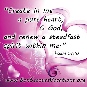 PINspiration! » Create in me a pure heart
