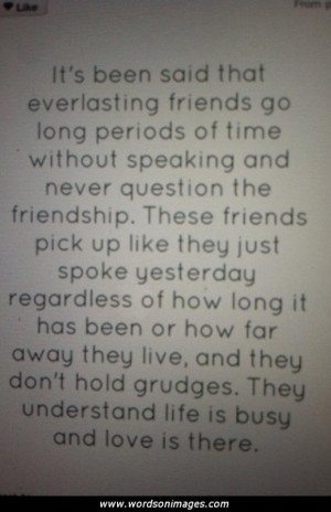 Everlasting friendship quotes