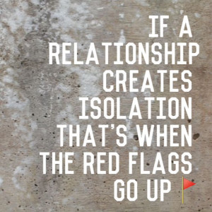 Red flags all over the place!