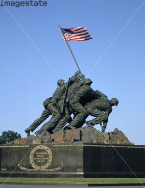 Iwo Jima Monument, Arlington National Cemetery, Virginia, USA