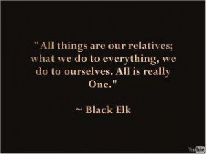 Black Elk quote
