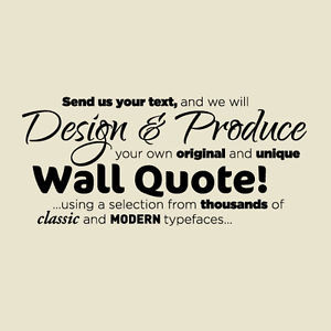 DESIGN-MAKE-YOUR-OWN-WALL-QUOTE-Kitchen-Lounge-Vinyl-Wall-Art-Decals ...