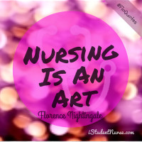 FloQuotes-Florence Nightingale Quote-Nursing is an Art-IG@ ...