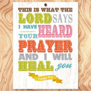 Healing Bible Scripture - Christian Bible Scripture Quote Art Print ...