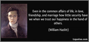 Affairs In Marriage Quotes