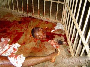 Rapist Beheaded + Castrated In Jail