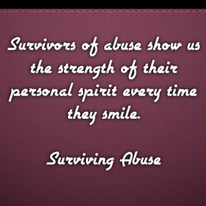 Survivor, abuse, quote