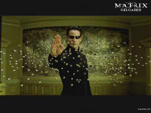 Neo Matrix Wallpaper 1024x768 Neo, Matrix, Keanu, Reeves, Ammunition
