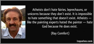 Atheists Don’t Hate Fairies Leprechauns, Or Unicorns Because They ...