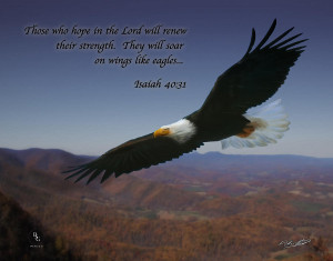 Bible Verses About Eagles Wings Encouraging