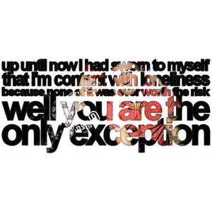He could be the one -- Miley Cyrus Lyrics/Quotes