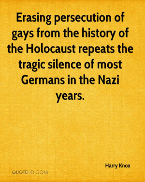 Erasing persecution of gays from the history of the Holocaust repeats ...